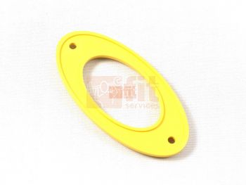 Plaque jaune de tube de selle et/ou guidon (aussi LEM15331) pour revmaster PRO